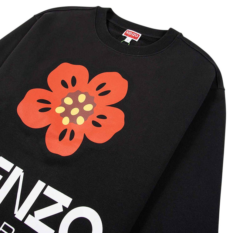 Boke Flower Sweatshirt | Black – Capsule NYC