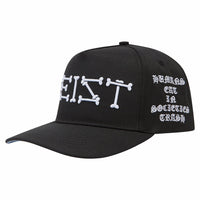 Bones Snapback Hat | Black - Capsule NYC
