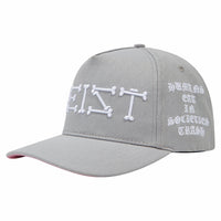 Bones Snapback Hat | Grey - Capsule NYC