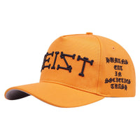 Bones Trucker Hat | Orange - Capsule NYC