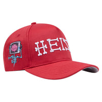 Bones Trucker Hat | Red - Capsule NYC