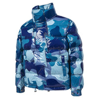 Camo Print Puffer Jacket - Capsule NYC