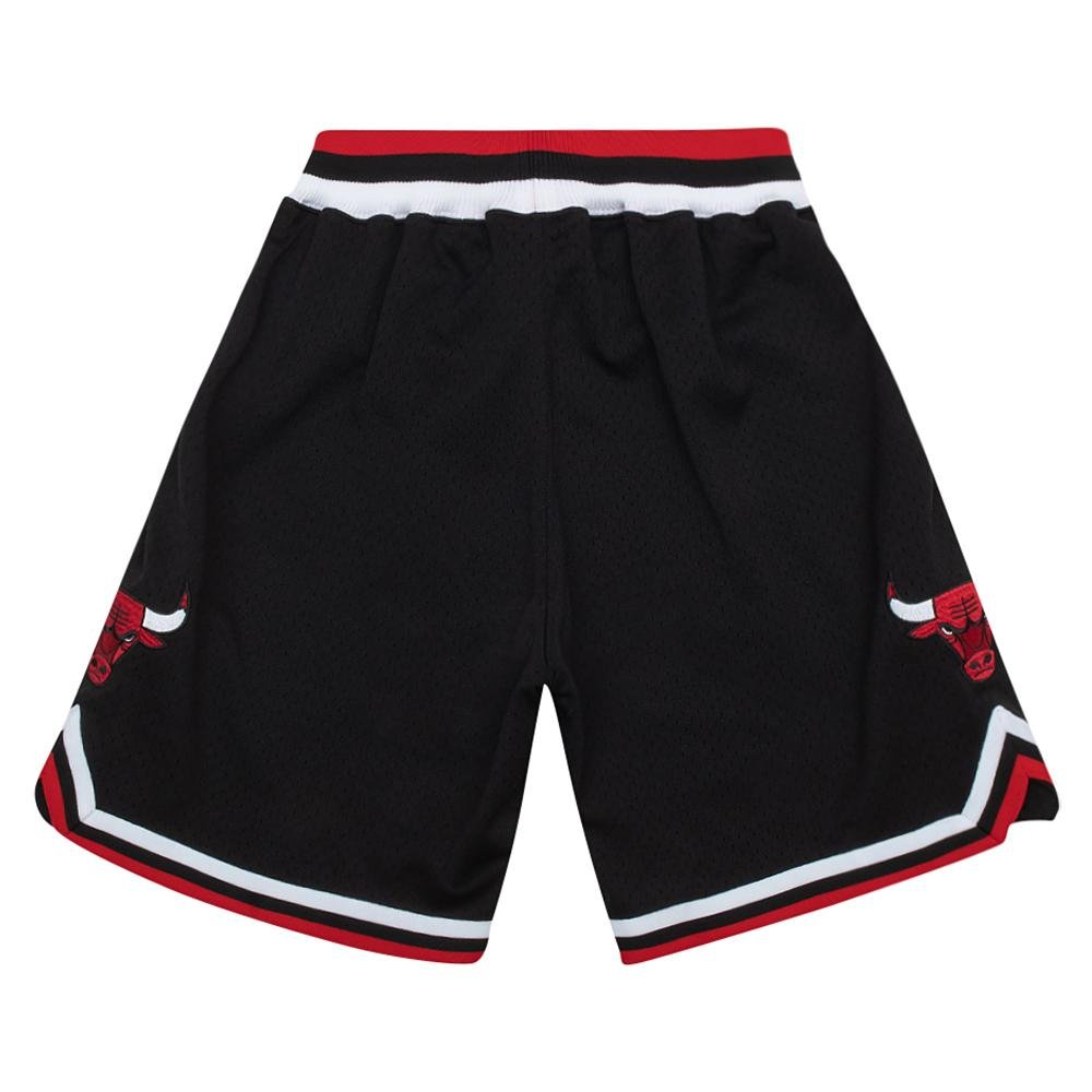 Chi. Bulls 97/98 Authentic Shorts | Black – Capsule NYC
