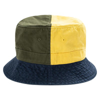 Color-Blocked Chino Bucket Hat - Capsule NYC