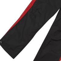 Color Blocked Trackpant | Black/Red - Capsule NYC