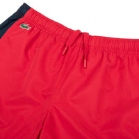 Contrast Band Shorts | Red/Navy - Capsule NYC