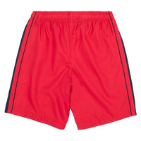 Contrast Band Shorts | Red/Navy - Capsule NYC