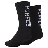 Core Crew Sock | Black/White - Capsule NYC