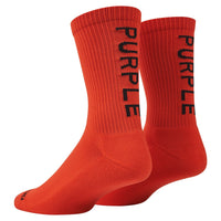 Core Crew Sock | Red - Capsule NYC