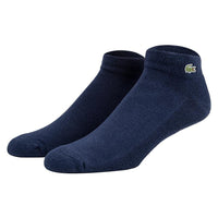 Croc Low Cut Socks | Navy Blue/Silver - Capsule NYC