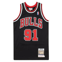 Dennis Rodman 1997 Auth Chicago Bulls Jersey | Black - Capsule NYC