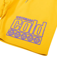 Disc Sweatshorts | Golden Yellow - Capsule NYC