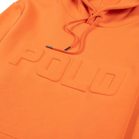 Double-Knit Pullover Hoodie | Orange - Capsule NYC