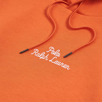 Embroidered Script Hoodie | Orange - Capsule NYC