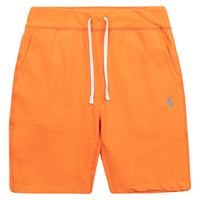 Fleece Athletic Shorts | Orange - Capsule NYC