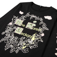 Forest L/S Tee | Black - Capsule NYC