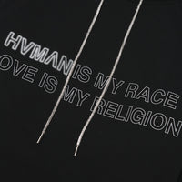 Hvman Love Hoodie | Black - Capsule NYC