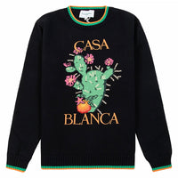 Intarsia Sweater | Cactus et Orange - Capsule NYC