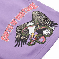 Iron Bird Sweatshort | Purple - Capsule NYC