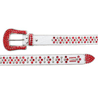 Jimmy Belt | White/Red - Capsule NYC