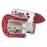 Jimmy Belt | White/Red - Capsule NYC