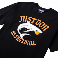 Just Don B-Ball Tee | Black - Capsule NYC