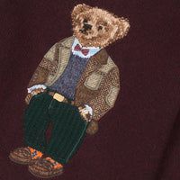Larry Bear Sweater | Aged Wine - Capsule NYC