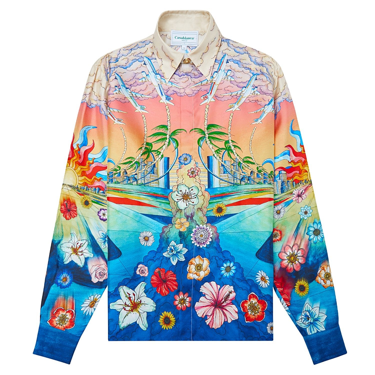 L'Envol Silk Shirt – Capsule NYC
