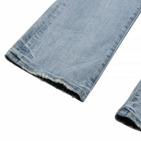 Light Indigo Wash Flare Denim - Capsule NYC