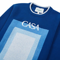 Logo Degrade Intarsia Sweater - Capsule NYC