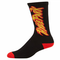 Logo Intarsia Sock | Black - Capsule NYC