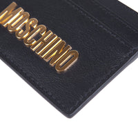 Metallic Logo Card Holder | Black - Capsule NYC