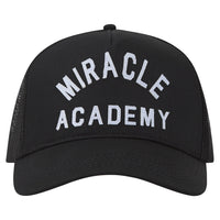 Miracle Academy Corduroy Trucker Hat | Black - Capsule NYC
