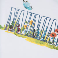 Nahmias Garden Tee | White - Capsule NYC