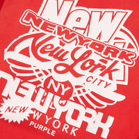New York Sweatshirt | Red - Capsule NYC