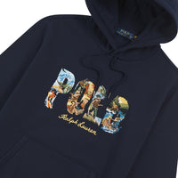 Novelty Embroidered Hoodie | Navy - Capsule NYC