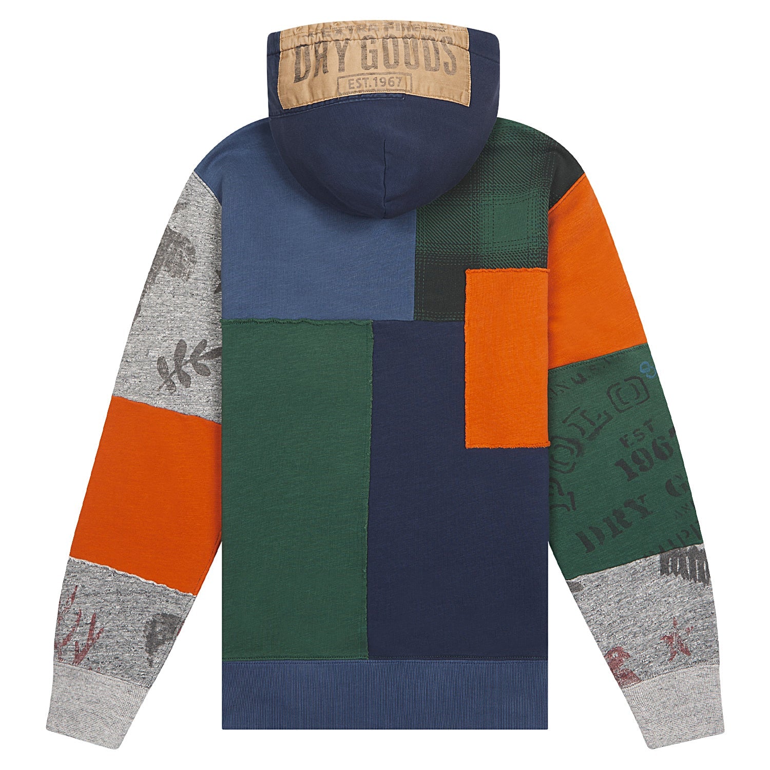 Ralph lauren patchwork hoodie best sale