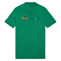 Peace Climb Love Polo Shirt | Green - Capsule NYC