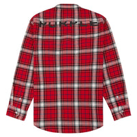 Plaid Flannel Shirt | Red - Capsule NYC