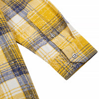 Plaid Shirt | Yellow/Navy/White - Capsule NYC