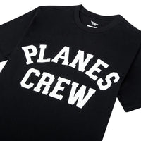 Planes Crew Tee | Black - Capsule NYC