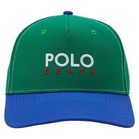 Polo Beach Hat | Pacific Royal/Green - Capsule NYC