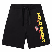 Polo Sport Fleece Short | Black - Capsule NYC