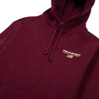 Polo Sport Hoodie | Burgundy - Capsule NYC