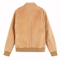 Pure Suede Bomber Jacket - Capsule NYC