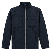 Quilted Short Jacket | Navy - Capsule NYC