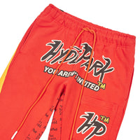 Race to the Top Sweatpant | Red - Capsule NYC
