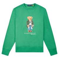 Ram Bear Fleece Sweatshirt | Tiller Green - Capsule NYC