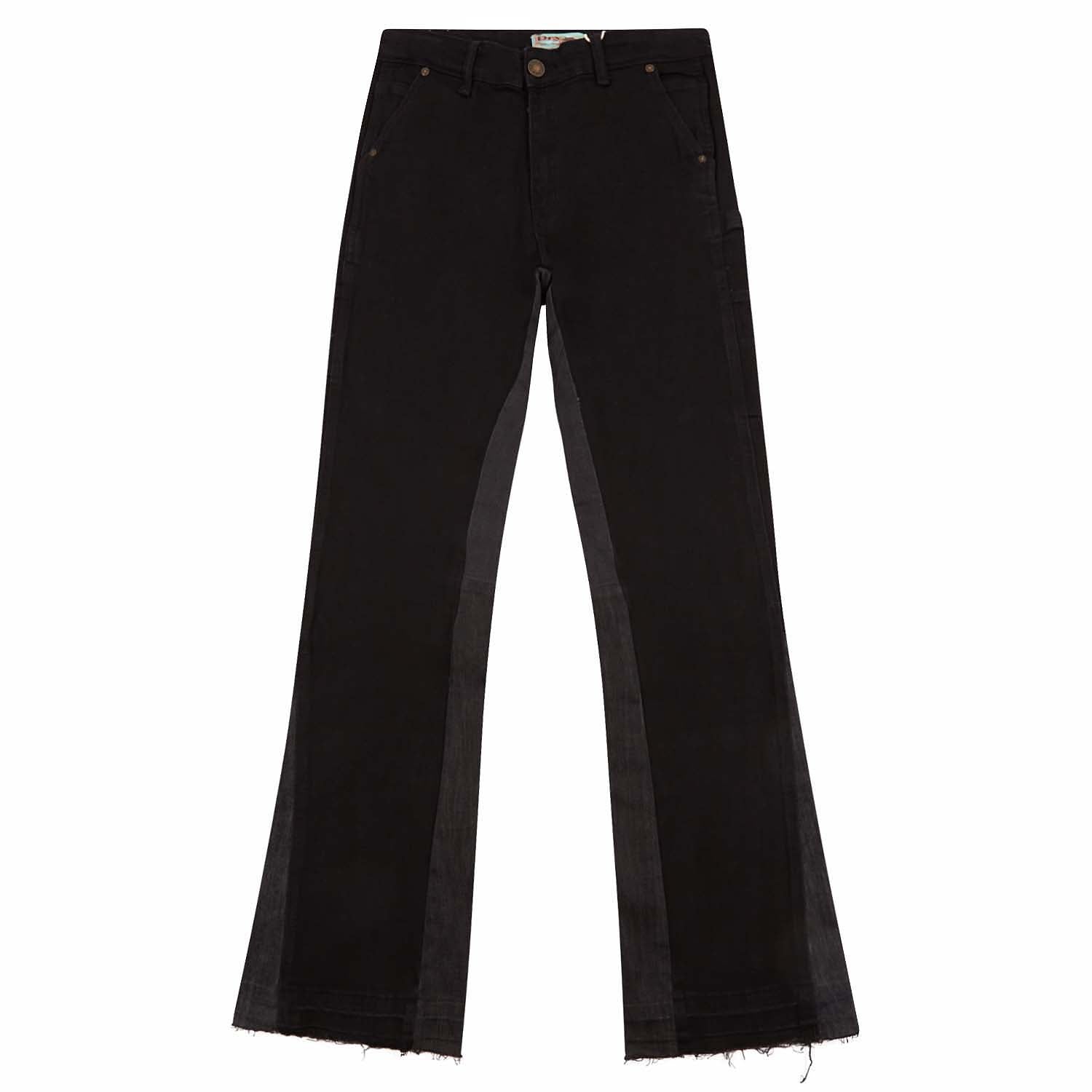ourforgottenchildren | CavariA Studded Flare Denim w KMRii