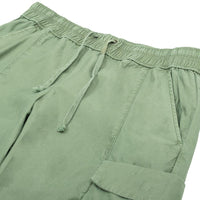 Sateen Cargo Pants | Olive - Capsule NYC